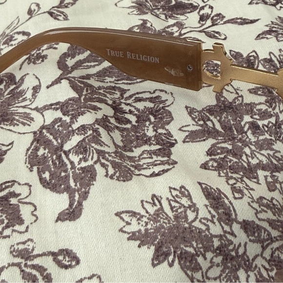 True Religion Brown Square Sunglasses